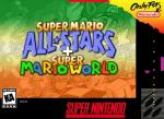 Super Mario All-Stars + Super Mario World Box Art Front